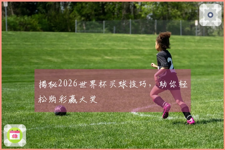 揭秘2026世界杯买球技巧，助你轻松购彩赢大奖